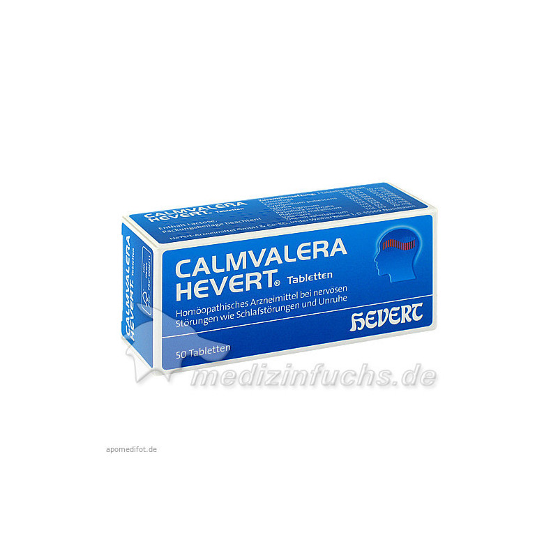 Calmvalera Hevert Tabletten, 50 ST – PZN 9263511