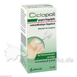 Ciclopoli gegen Nagelpilz, 3.3 ML – PZN 8907113