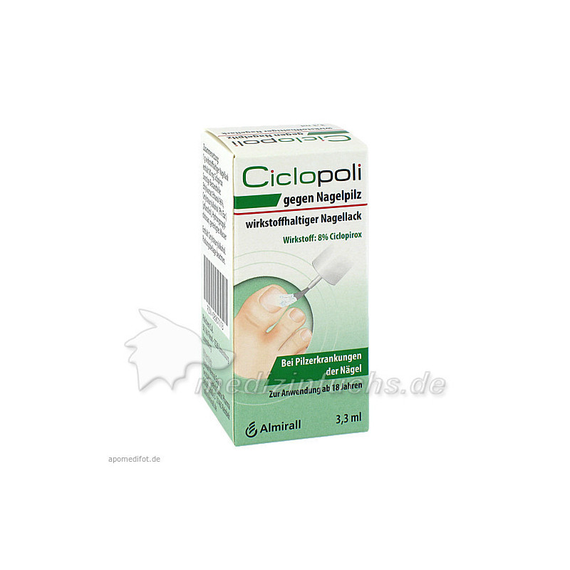 Ciclopoli gegen Nagelpilz, 3.3 ML – PZN 8907113