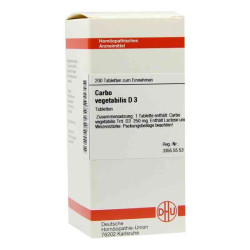 Carbo Vegetabilis D 3 Tabletten (200 stk) – PZN 2117781