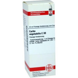Carbo Vegetabilis C 30 Dilution (20 ml) – PZN 7163521