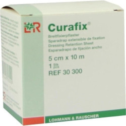 CURAFIX Fixierpflaster 5 cmx10 m, 1 ST – PZN 2163344
