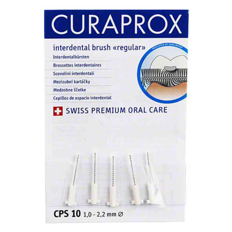 Curaprox Cps 10 Interdental 1-2,2mm Durchmesser (5 stk) – PZN 5906509