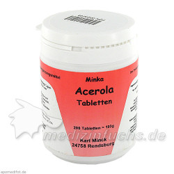 Acerola Vitamin-C Tabletten, 200 ST – PZN 23248