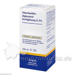 Chlorhexidindigluconat-Fertiglösung 0.2%, 200 ML – PZN 1208375