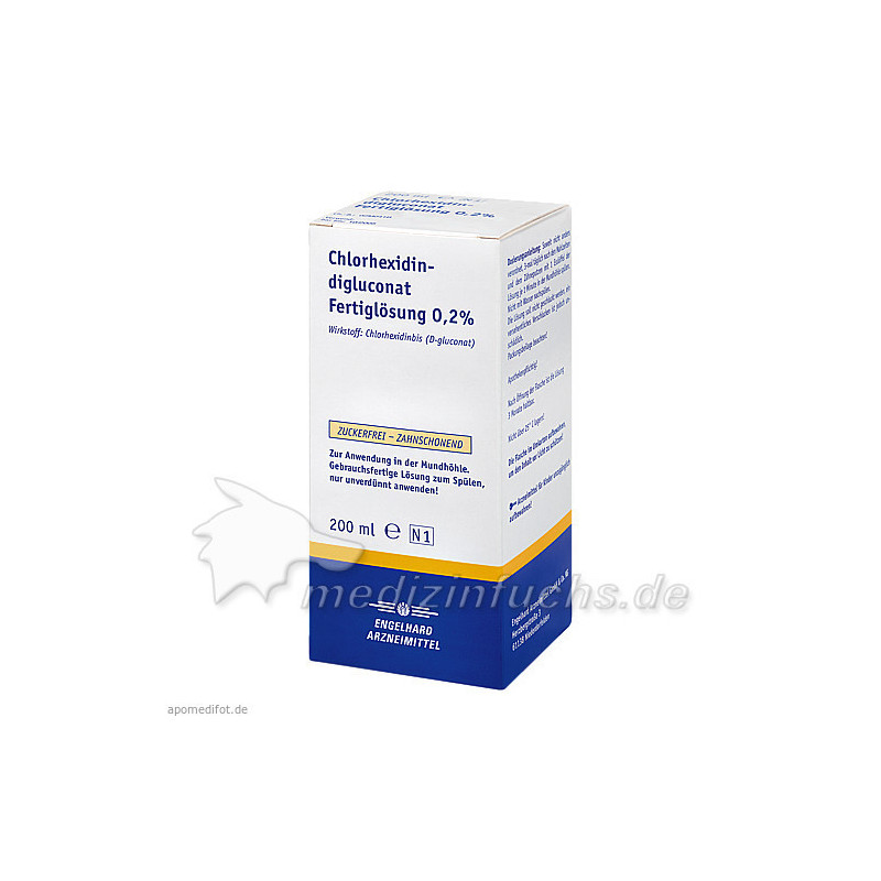 Chlorhexidindigluconat-Fertiglösung 0.2%, 200 ML – PZN 1208375