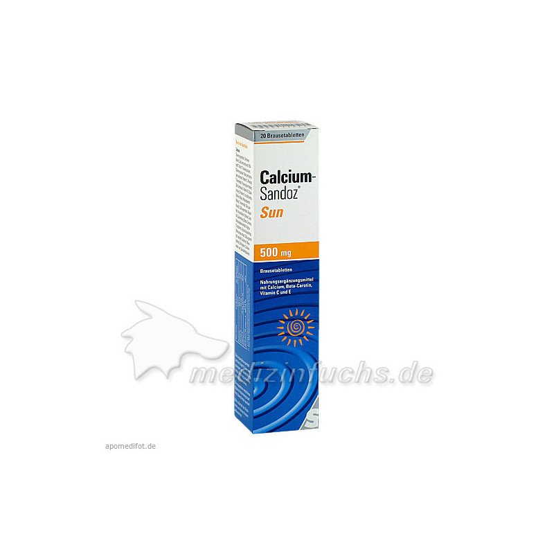 Calcium-Sandoz Sun, 20 ST – PZN 729971