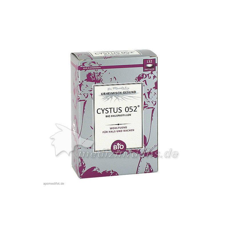 CYSTUS 052 Bio Halspastillen, 132 ST – PZN 6573346