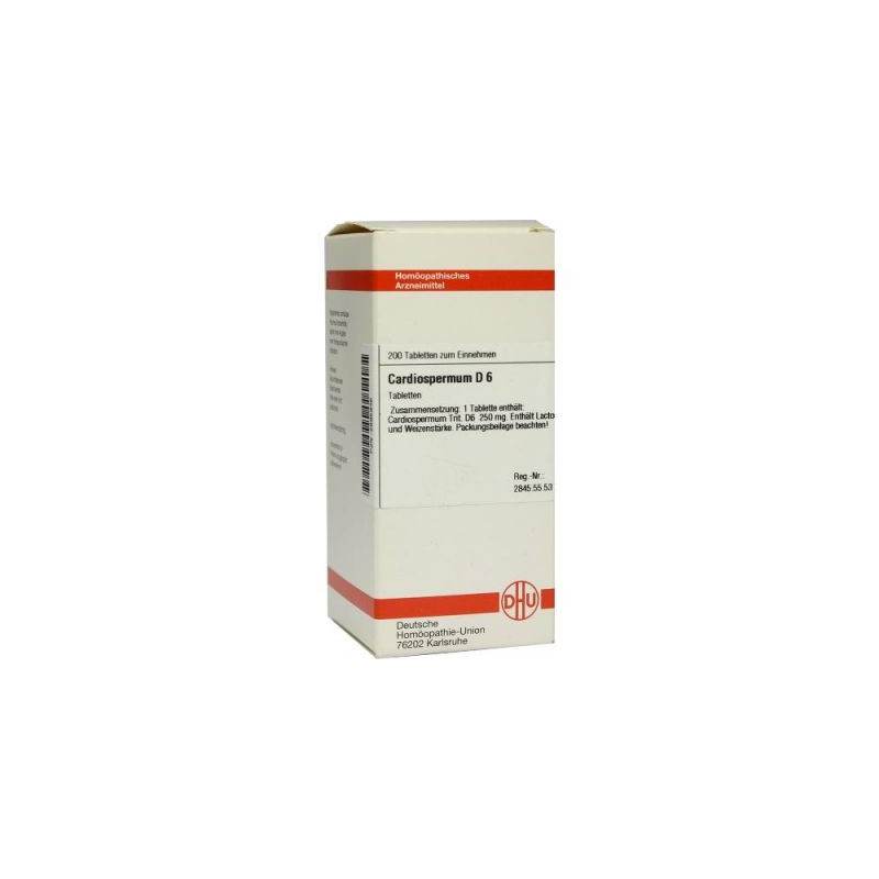 Cardiospermum D 6 Tabletten (200 stk) – PZN 2895946