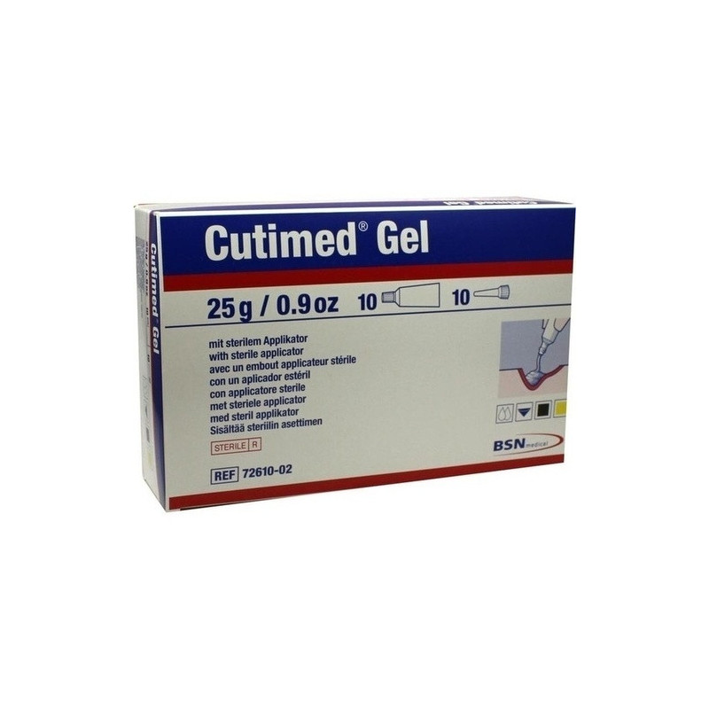 Cutimed Hydrogel 25g amorph, 10X25 G – PZN 2880057