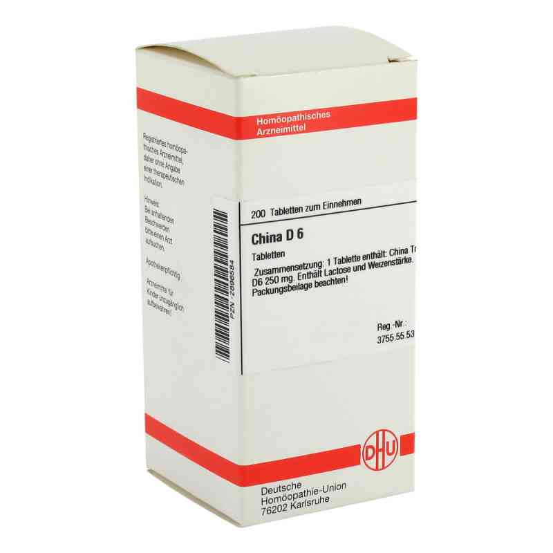 China D 6 Tabletten (200 stk) – PZN 2896584