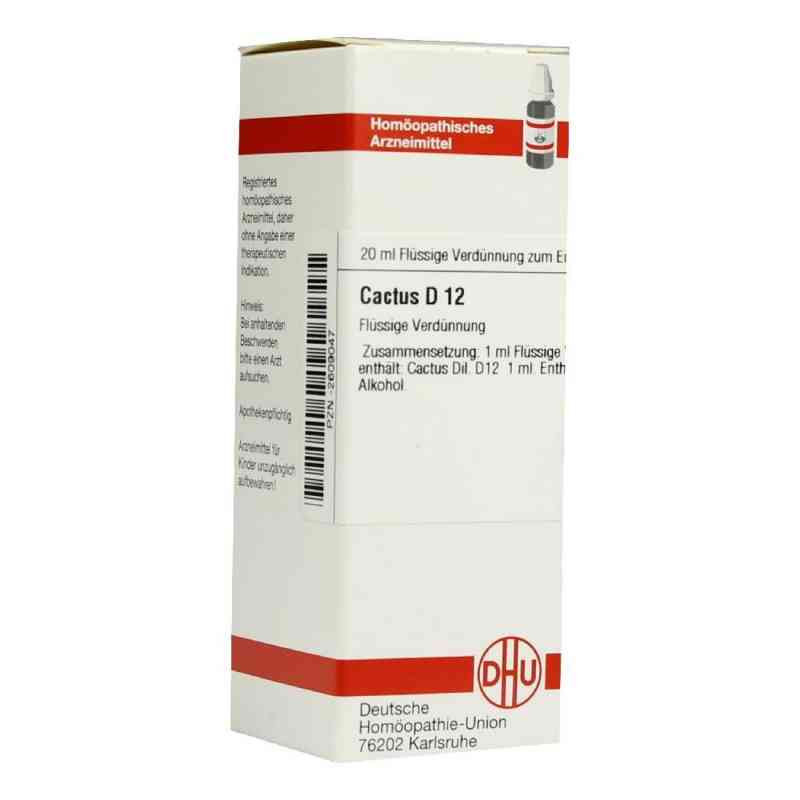 Cactus D 12 Dilution (20 ml) – PZN 2609047