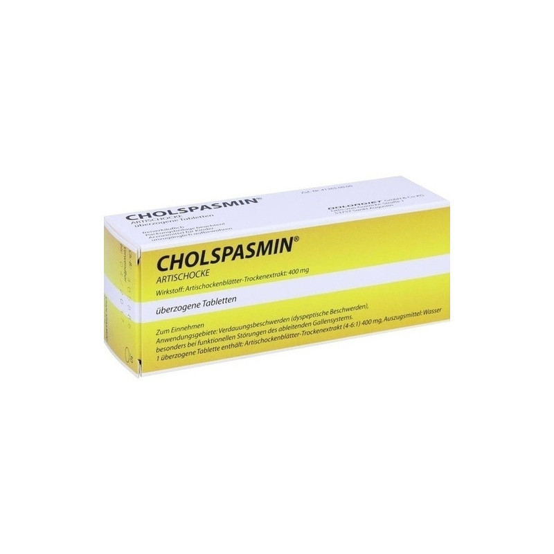 Cholspasmin Artischocke, 30 ST – PZN 9705297