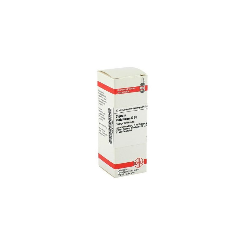 Cuprum Metallicum D 30 Dilution (20 ml) – PZN 2127986