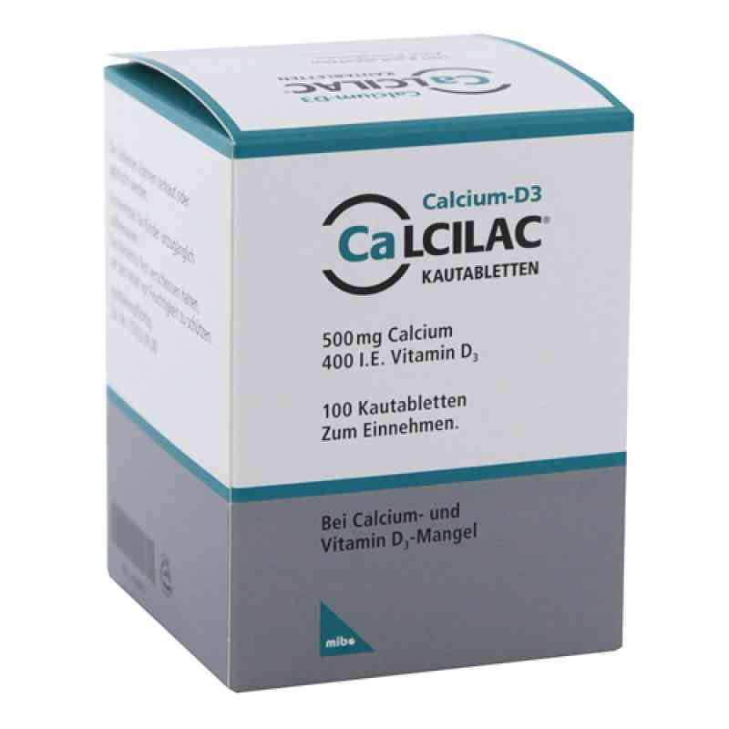 Calcilac 500mg/400 I.E. (100 stk) – PZN 9526637