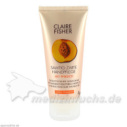 CLAIRE FISHER Natur Classic Pfirsich Hand Tube, 60 ML – PZN 1697138
