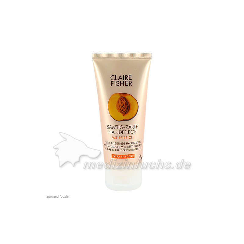 CLAIRE FISHER Natur Classic Pfirsich Hand Tube, 60 ML – PZN 1697138