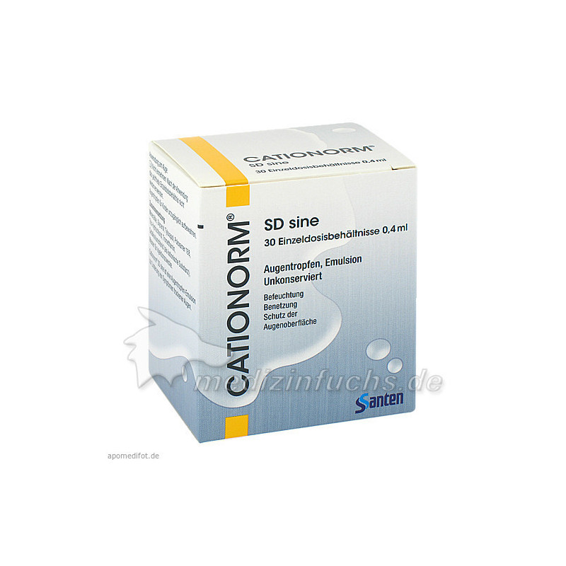 Cationorm SD sine, 30X0.4 ML – PZN 9617771