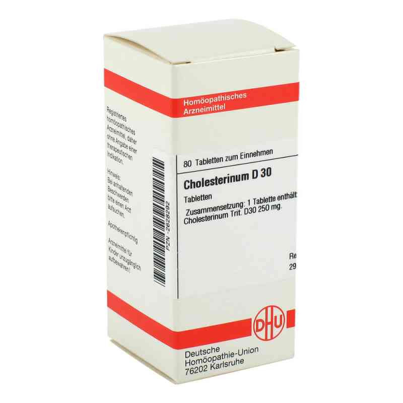 Cholesterinum D 30 Tabletten (80 stk) – PZN 2628292