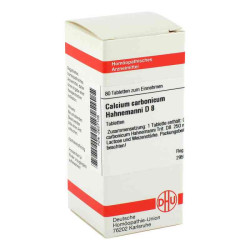 Calcium Carbonicum D 8 Tabletten Hahnemanni (80 stk) – PZN 2627105