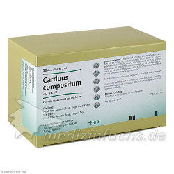 CARDUUS COMPOSITUM ad us.vet.Ampullen, 50X5 ML – PZN 3042430