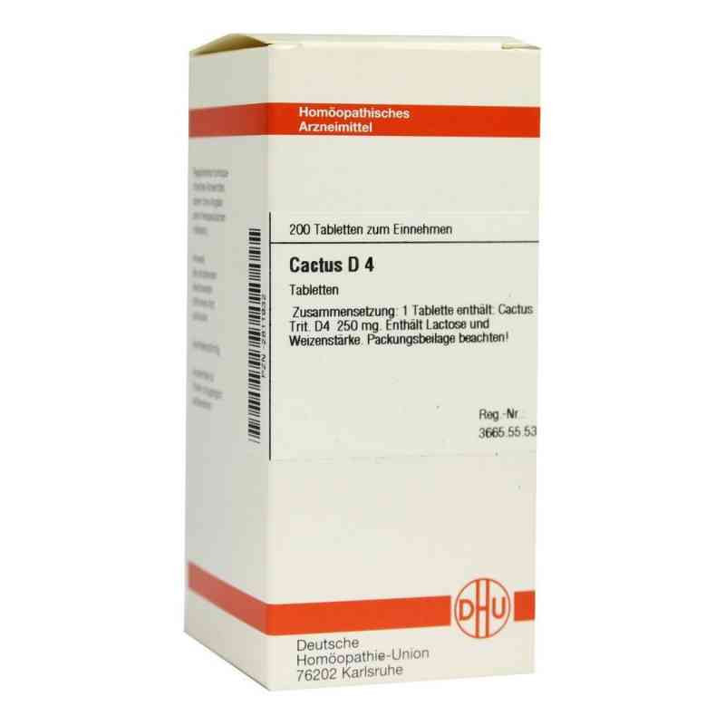 Cactus D 4 Tabletten (200 stk) – PZN 2811932