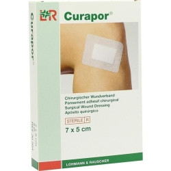 Curapor Wundverband steril 7x5cm, 5 ST – PZN 1908983