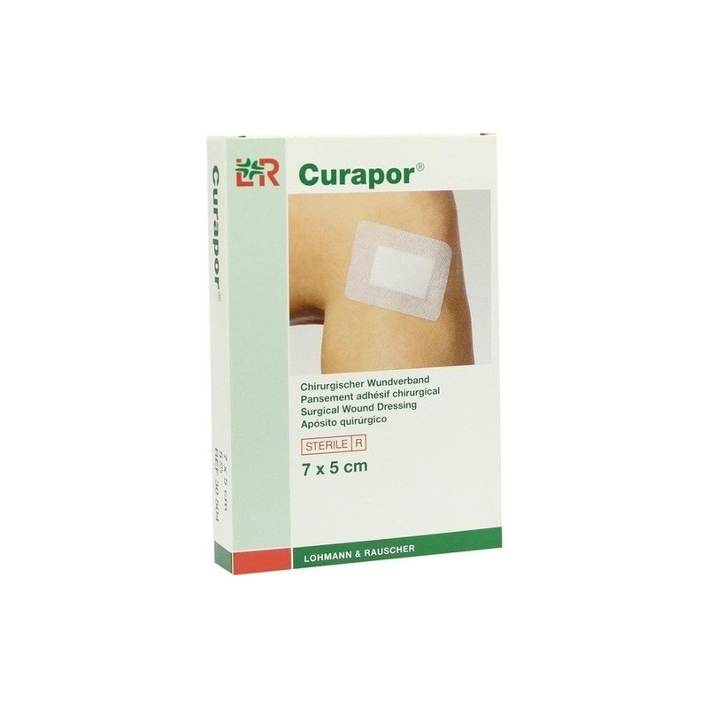 Curapor Wundverband steril 7x5cm, 5 ST – PZN 1908983