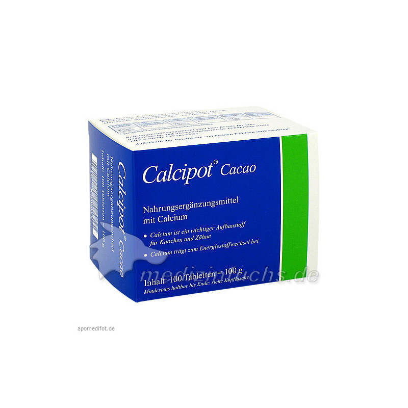 Calcipot Cacao, 100 ST – PZN 9200077