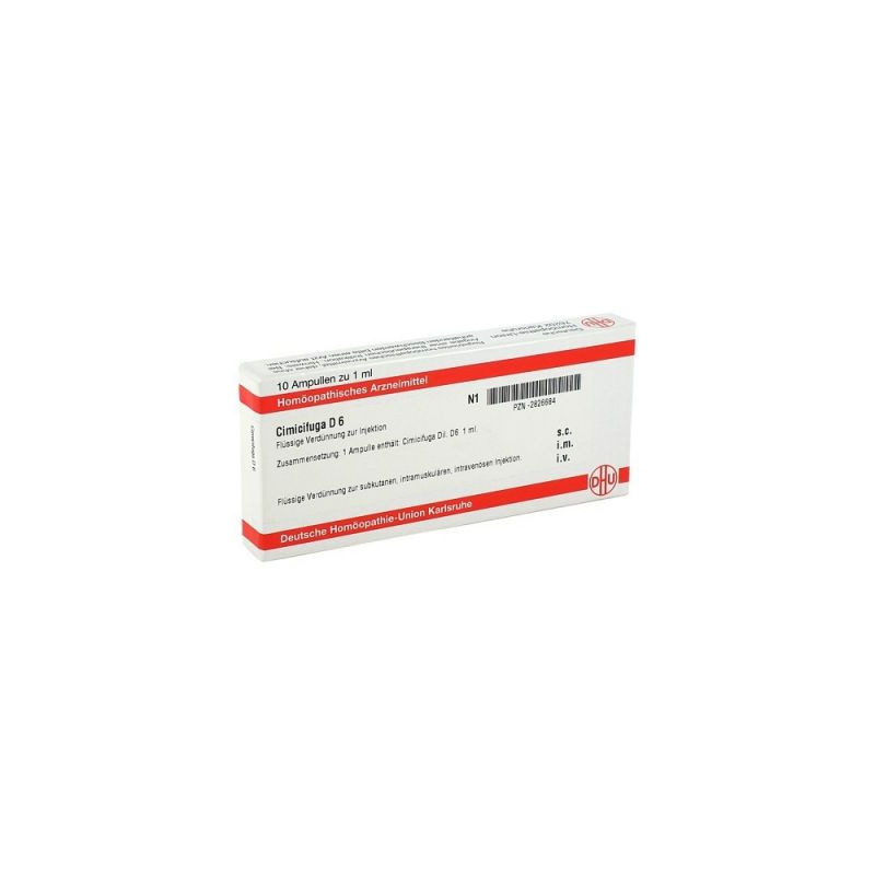 Cimicifuga D 6 Ampullen (10X1 ml) – PZN 2826684