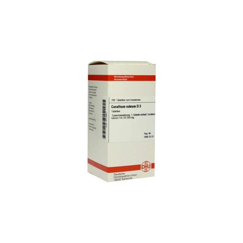 Corallium Rubrum D 3 Tabletten (200 stk) – PZN 4213951