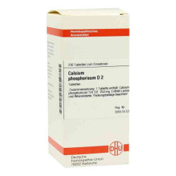 Calcium Phosphoricum D 2 Tabletten (200 stk) – PZN 2125734