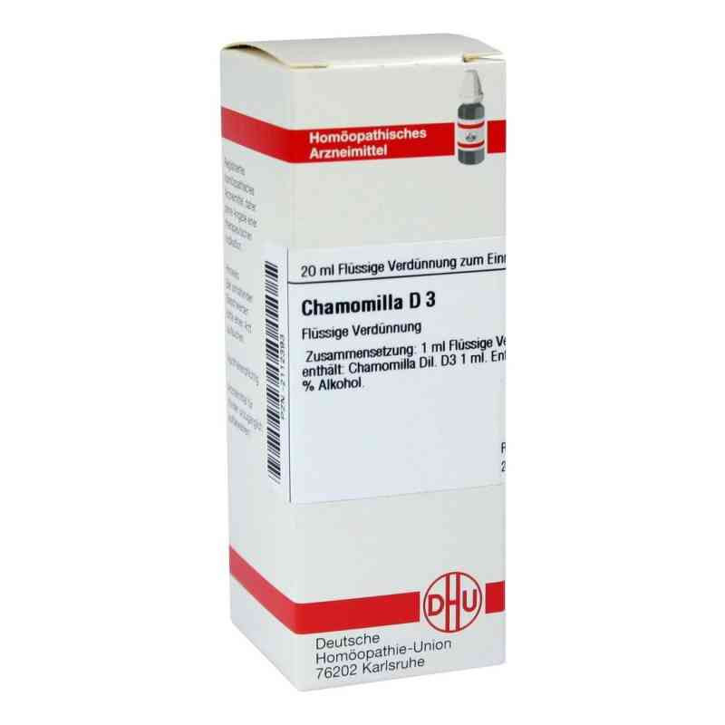 Chamomilla D 3 Dilution (20 ml) – PZN 2112393
