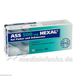 ASS 500 HEXAL, 30 ST – PZN 7402227