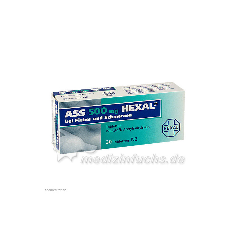 ASS 500 HEXAL, 30 ST – PZN 7402227
