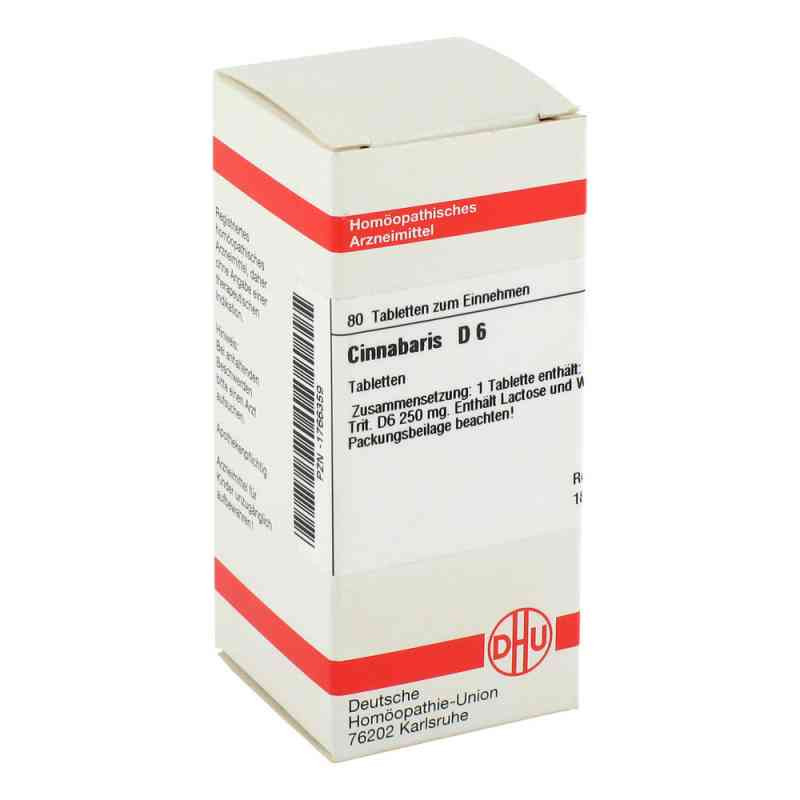 Cinnabaris D 6 Tabletten (80 stk) – PZN 1766359