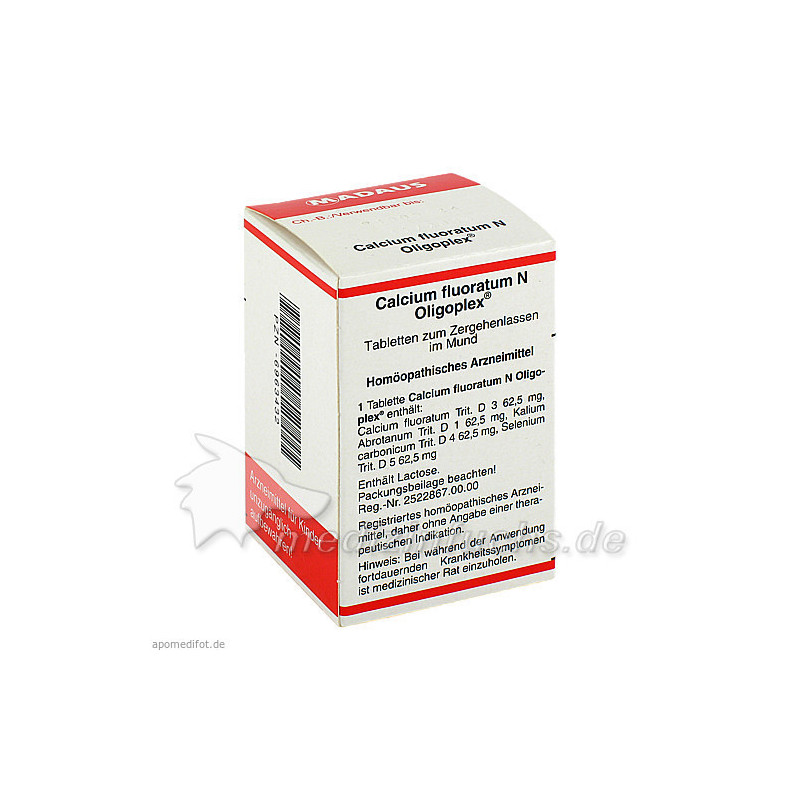 Calcium fluoratum N OLIGOPLEX, 150 ST – PZN 6963432