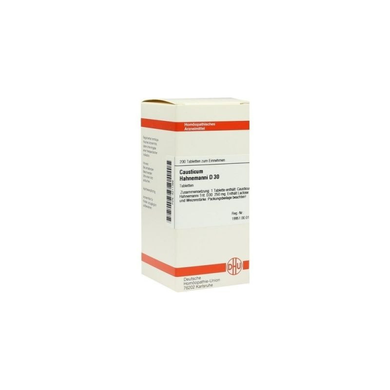 Causticum Hahnemanni D 30 Tabletten (200 stk) – PZN 4211366