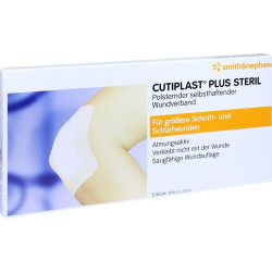 CUTIPLAST 10x19.8 cm plus steril Verband, 5 ST – PZN 10325447