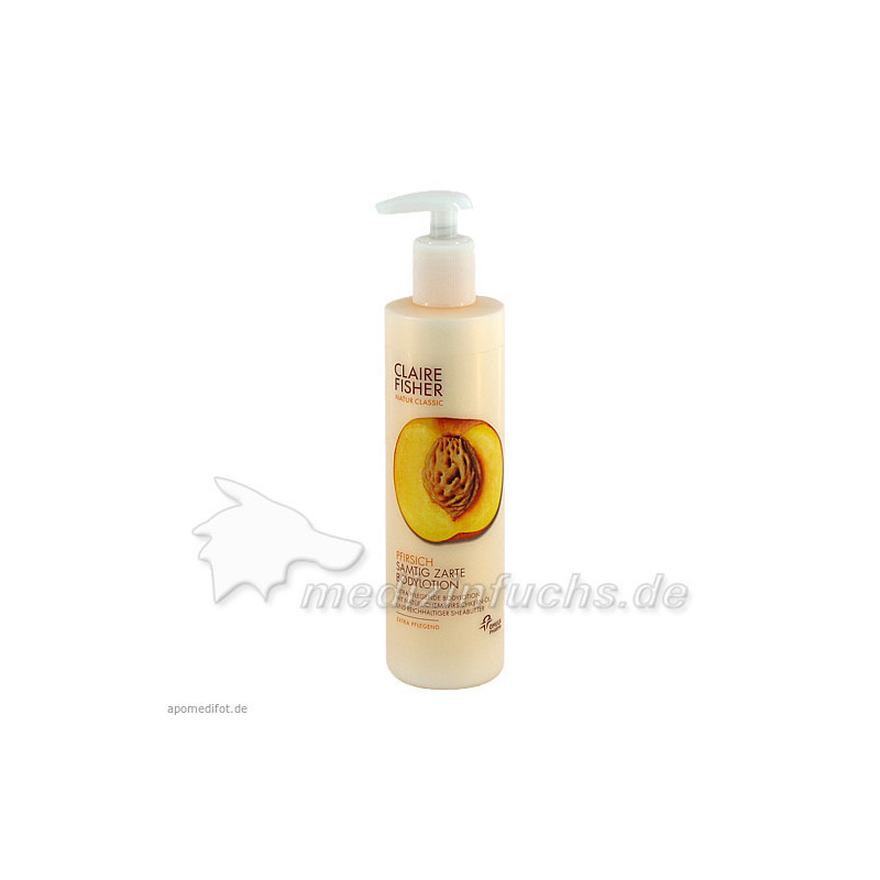 Claire Fisher Natur Classic Pfirsich Bodylotion(N), 300 ML – PZN 6802309