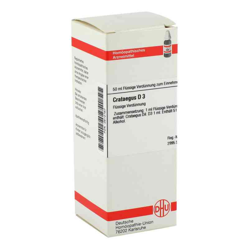Crataegus D 3 Dilution (50 ml) – PZN 2612167