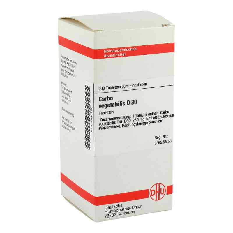 Carbo Vegetabilis D 30 Tabletten (200 stk) – PZN 2895797
