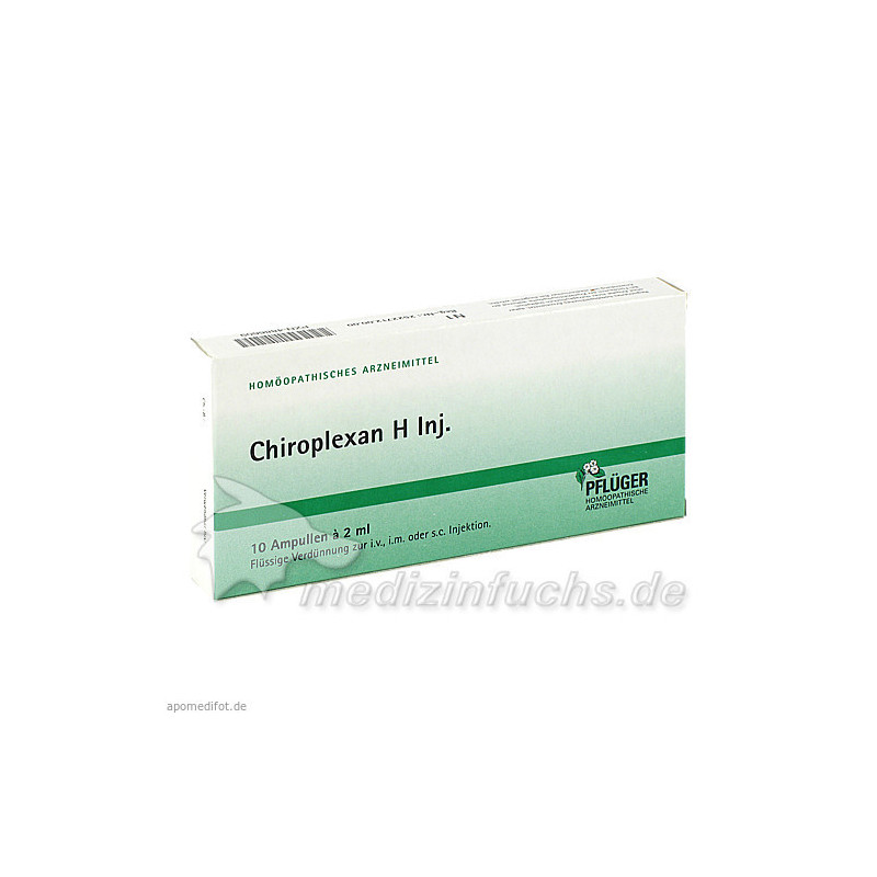 CHIROPLEXAN H INJ, 10X2 ML – PZN 4886609