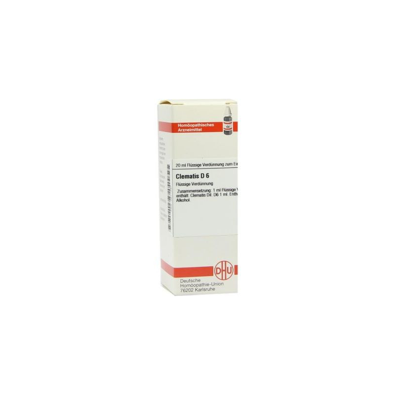Clematis D 6 Dilution (20 ml) – PZN 2611297