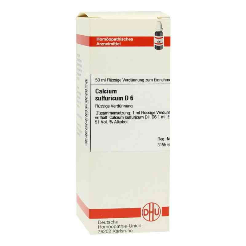 Calcium Sulfuricum D 6 Dilution (50 ml) – PZN 4209783