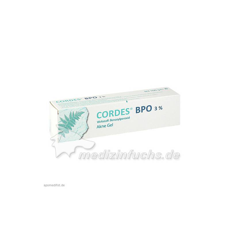 CORDES BPO 3%, 100 G – PZN 3675566