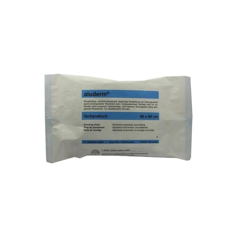 ALUDERM VERBANDTUCH 40X60, 1 ST – PZN 3147330