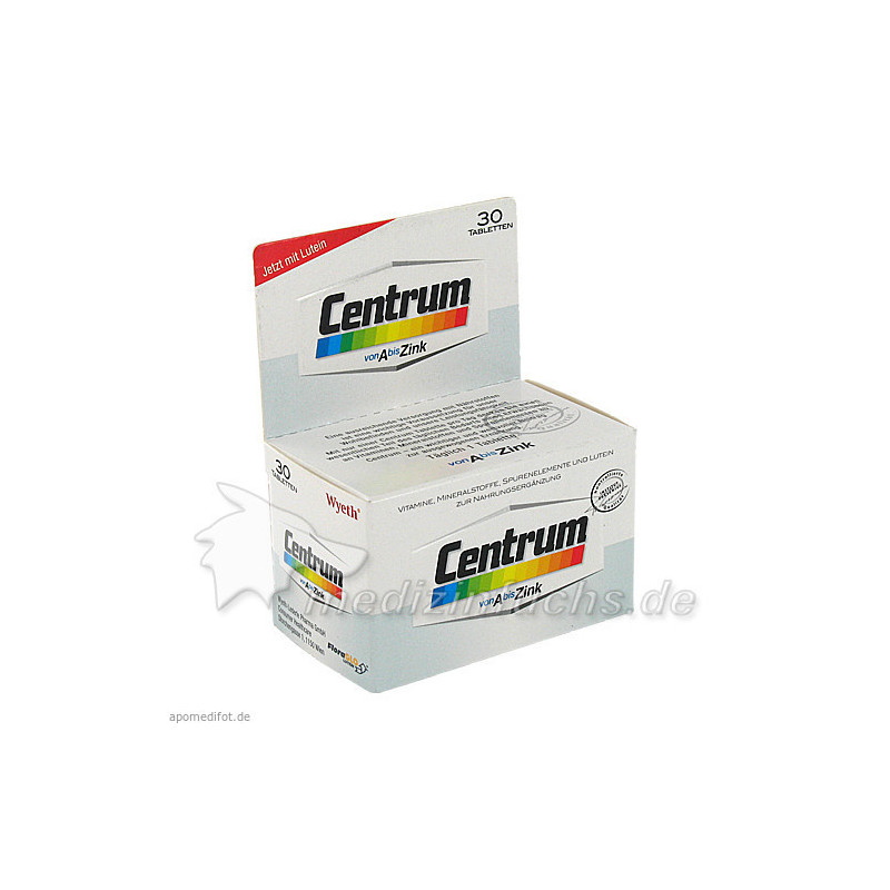 Centrum A-Z + Lutein, 30 ST – PZN 3925767