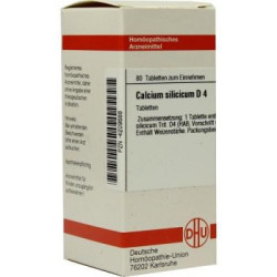 Calcium Silicicum D 4 Tabletten (80 stk) – PZN 4209688