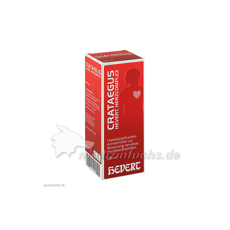 Crataegus Hevert Herzcomplex, 100 ML – PZN 1301376